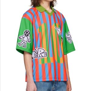 Colorful Striped Men's Jersey